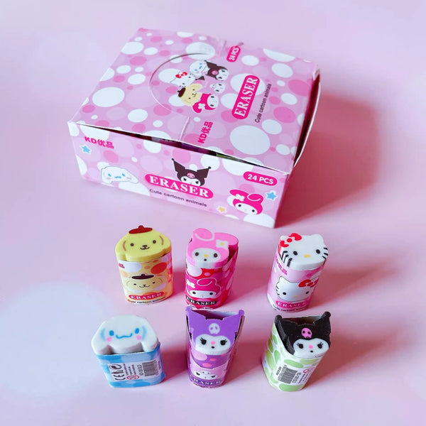 Kawaii Anime Erasers JK3595