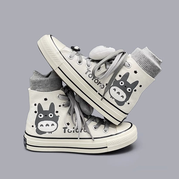 Kawaii Totoro Canvas Shoes JK3634