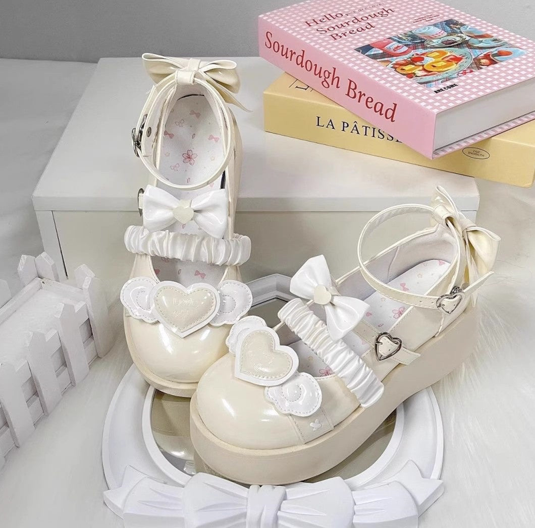 Pretty Heart Lolita Shoes JK3868 – Juvkawaii