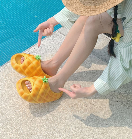 Kawaii Pineapple Slippers JK3545