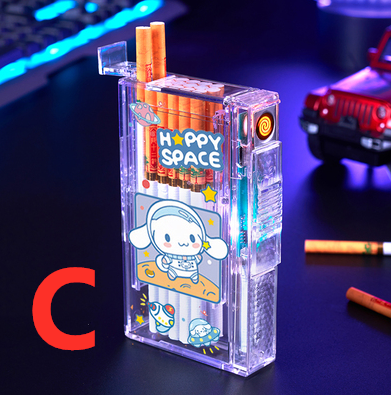 Cute Anime  Lighter and Cigarette Case JK3551