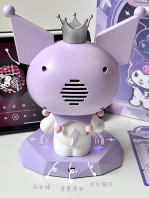 Lovely Kuromi Rechargeable Bluetooth Speaker JK3552