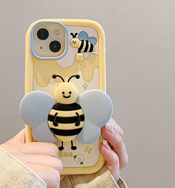 Sweet Bee Phone Case for iphone 11/11pro/11pro max/12/12pro/12pro max/12mini/13/13pro/13pro max/14/14pro/14plus/14pro max JK3630