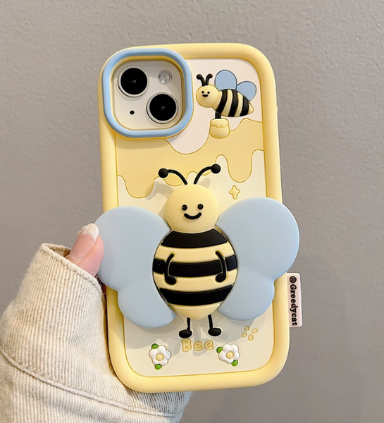 Sweet Bee Phone Case for iphone 11/11pro/11pro max/12/12pro/12pro max/12mini/13/13pro/13pro max/14/14pro/14plus/14pro max JK3630