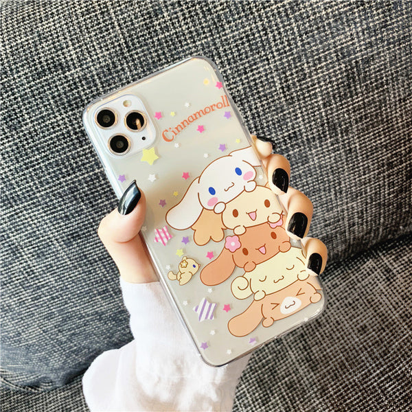 Lovely Cinnamoroll Phone Case for iphone 6/6s/6plus/7/7plus/8/8P/X/XS/XR/XS Max/11/11 pro/11 pro max JK1913