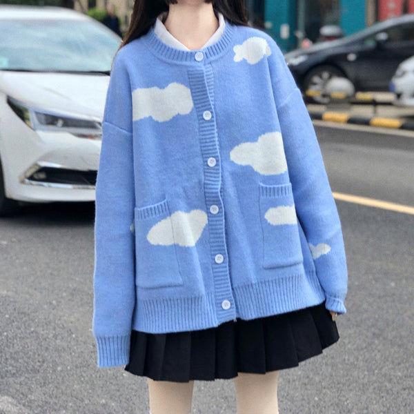 Fashion Cloud Sweater Coat JK2700