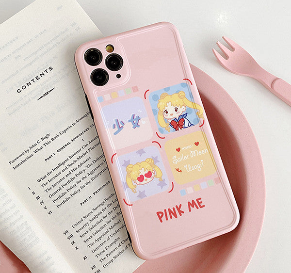 Sweet Girl Phone Case for iphone 7/7plus/8/8P/X/XS/XR/XS Max/11/11 pro/11 pro max JK2109