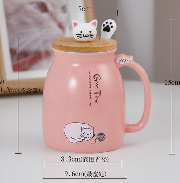 Lovely Cat Mug Cup JK2647