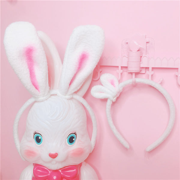 Pink Rabbit Ears Hairband JK1364