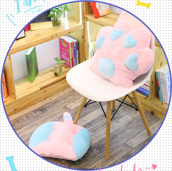 Lovely Cats Paw Seat Cushion JK1523