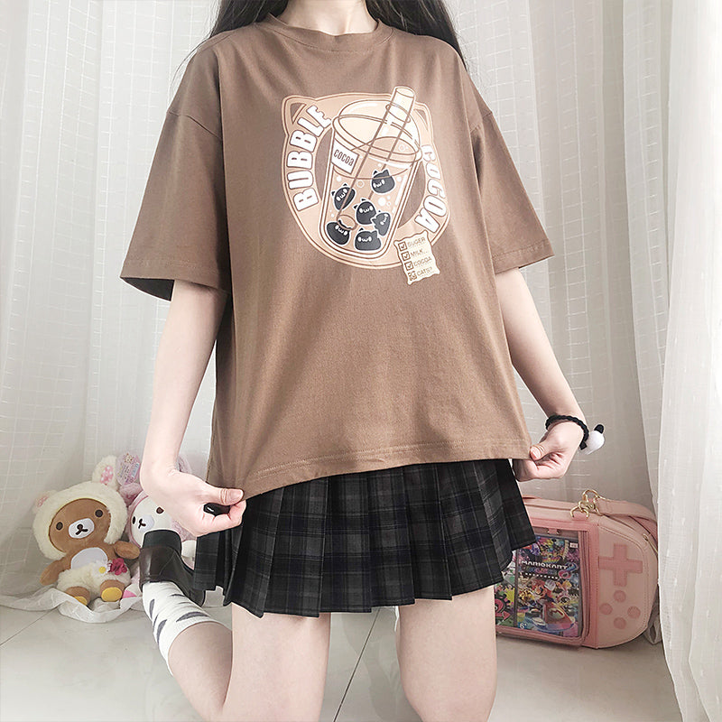 Bubble Tea T-shirt JK2167 – Juvkawaii