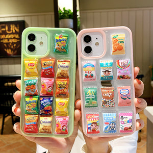 Sweet Foods Phone Case for iphone7/7plus/8/8P/X/XS/XR/XS Max/11/11 pro/11 pro max/12/12pro/12mini/12pro max/13/13pro JK2895