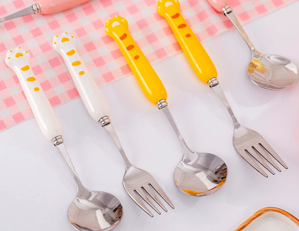 Lovely Paws Spoon and Fork JK3340