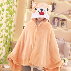 Lovely Dog Cloak Blanket JK2186