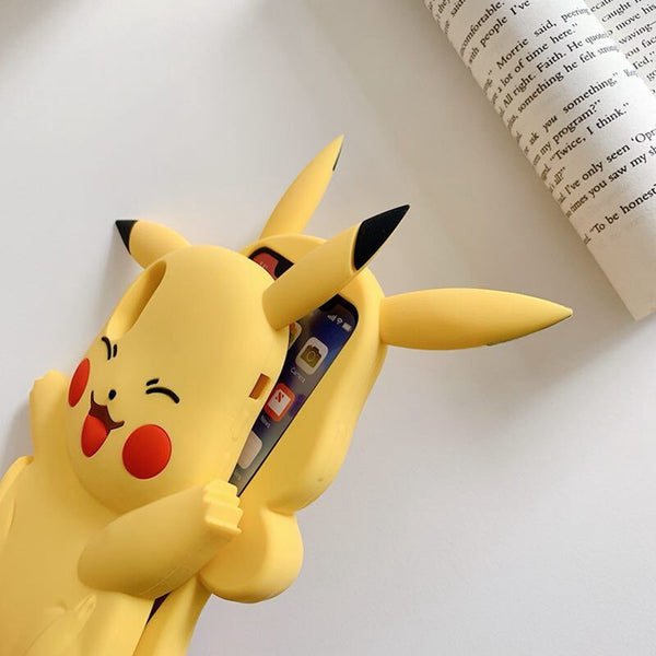 Lovely Pikachu Phone Case for iphone 6/6s/6plus/7/7plus/8/8P/X/XS/XR/XS Max JK1699