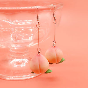 Sweet Peach Earrings/Clips JK2867
