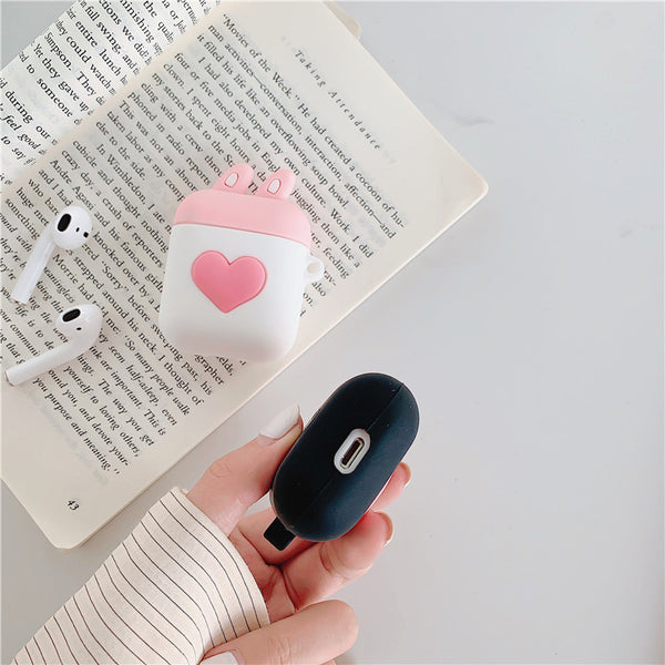 Lovely Heart Airpods Protector JK1598