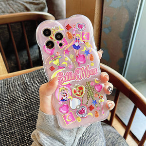 Kawaii Sailormoon Phone Case for iphone XR/XS Max/11/11pro max/12/12pro/12pro max/13/13pro/13pro max JK3304