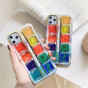 Watercolor Phone Case for iphone 7/7plus/8/8P/X/XS/XR/XS Max/11/11 pro/11 pro max JK2234