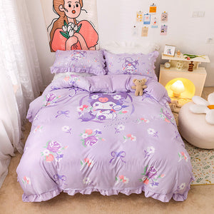 Buy Rago Kids Anime Single Bedsheet in Purple  Blue with 1 Pillow Case by  Rago at 47 OFF by Rago  Pepperfry