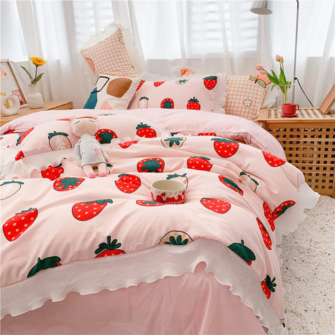 Sweet Strawberry Bedding Set JK2475