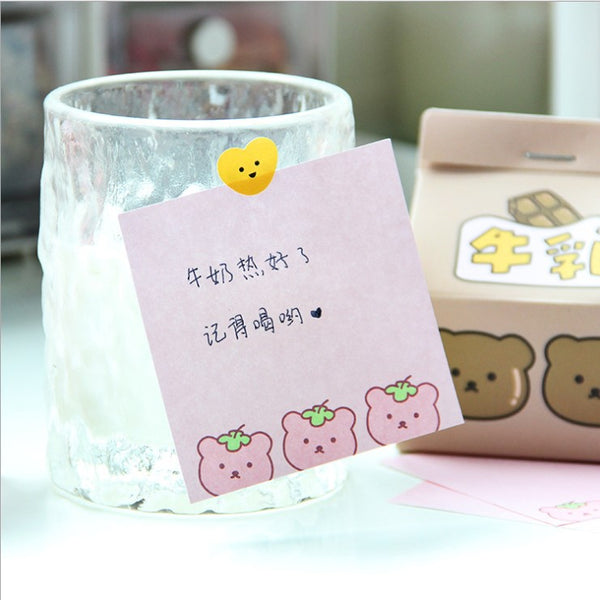 Kawaii Milk Sticky Note JK2159