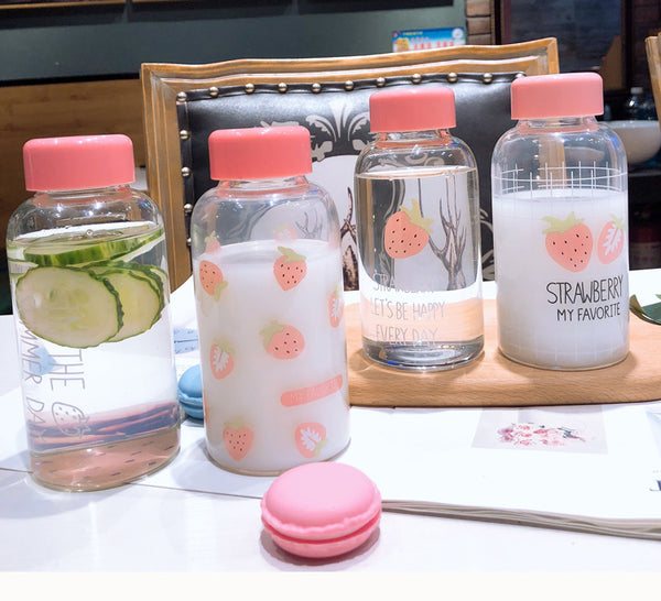 Fashion Strawberry Water Bottle  JK1245