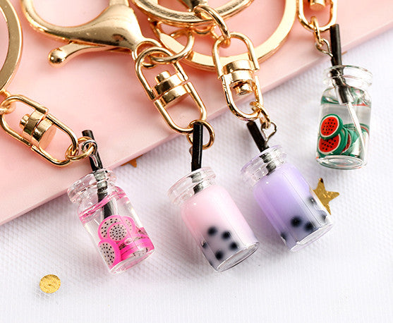 Cute Bubble Tea Keychain JK2154