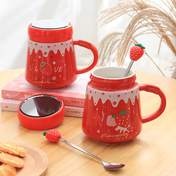 Sweet Strawberry Mug Cup JK2878