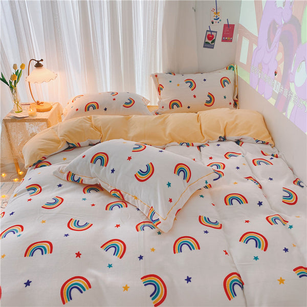 Lovely Rainbow Bedding Set JK2419