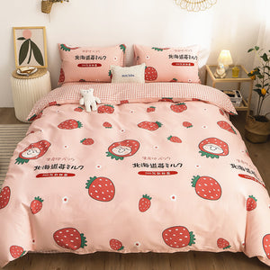 Fashion Strawberry Bedding Set JK1949