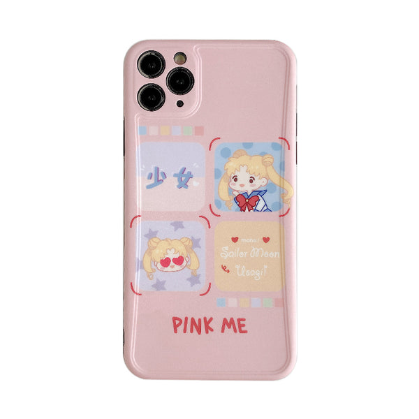 Sweet Girl Phone Case for iphone 7/7plus/8/8P/X/XS/XR/XS Max/11/11 pro/11 pro max JK2109