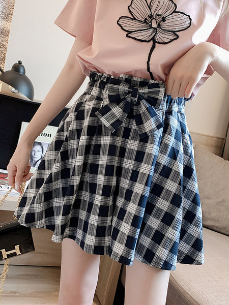 Fashion Plaid Skirt JK2214