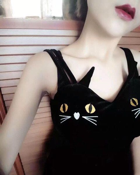 Fashion Sexy Cat Top JK1744