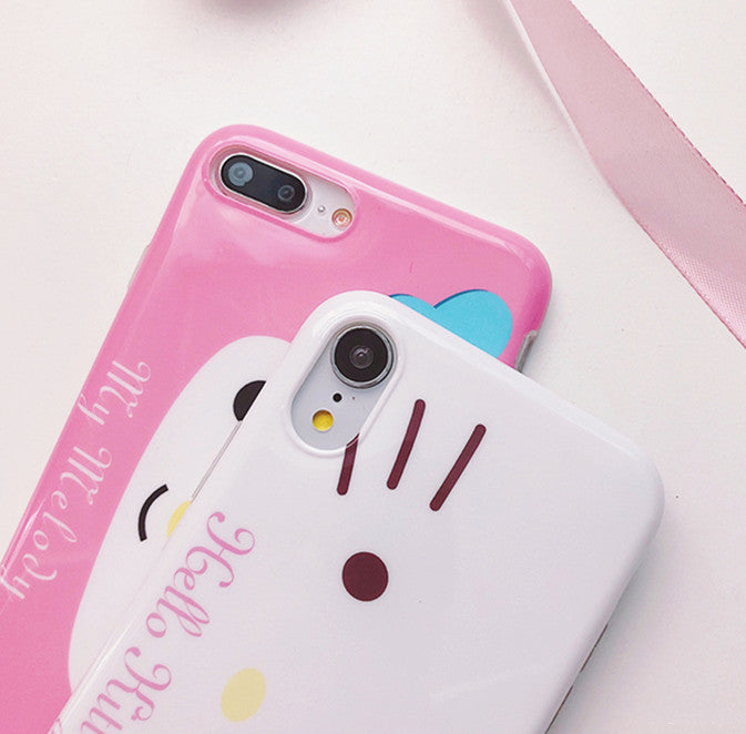 Cinnamoroll and Hello kitty Phone Case for iphone 6/6s/6plus/7/7plus/8 ...