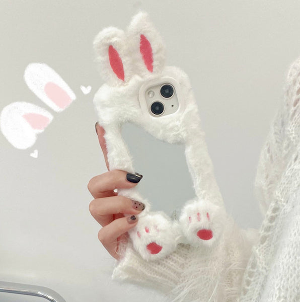 Soft Rabbit Phone Case for iphone 11/11pro max/12/12pro/12pro max/13/13pro/13pro max/14/14plus/14pro/14pro max JK3344