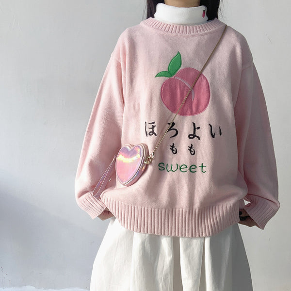 Sweet Peach Sweater JK1922