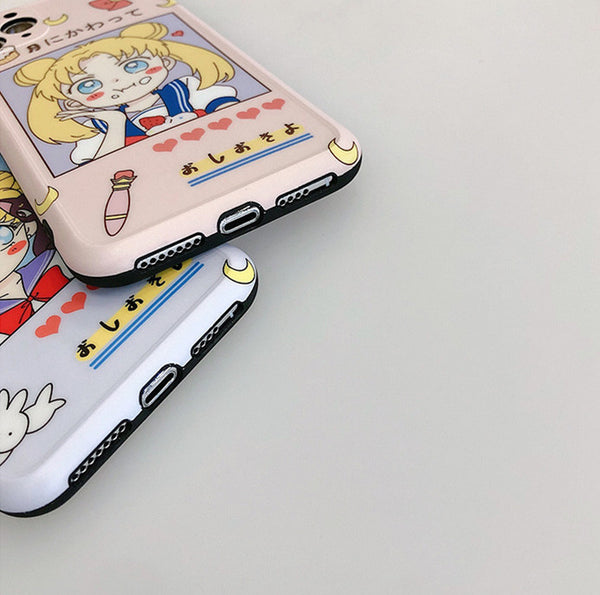 Lovely Usagi Phone Case for iphone7/7plus/8/8P/X/XS/XR/XS Max/11/11 pro/11 pro max JK2158