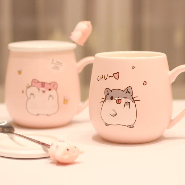 Lovely Hamster Mug Cup JK2446