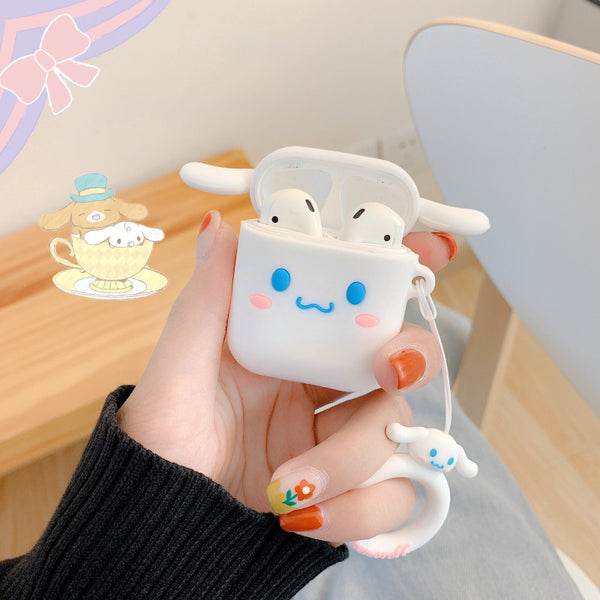 Cinnamoroll and The Pink  Airpods Protector Case JK1519