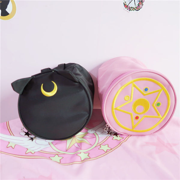Round Luna Makeup Bag JK1271