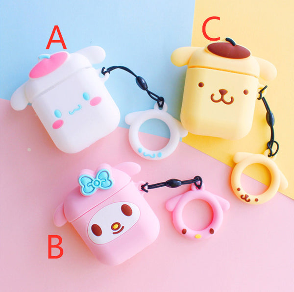 Cinnamoroll and My Melody Airpods Protector Case JK1620