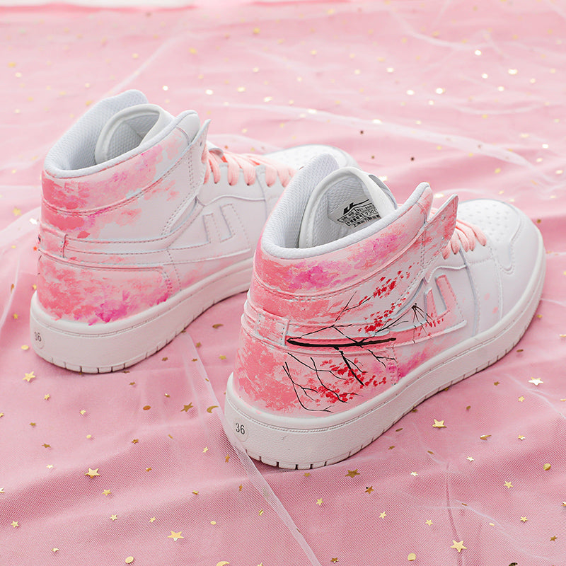 【新品】woodstics SAKURA PINK ポケットL/S サイズL Sakura Low Top Unisex Sneakers – Kaito Japan Design