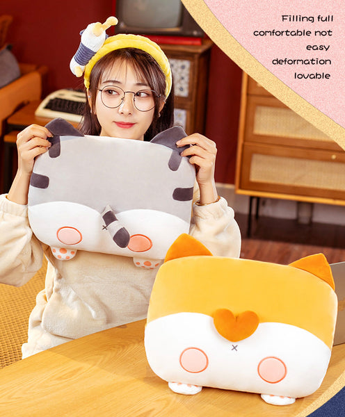 Kawaii Cat Plush Hold Pillow JK2720