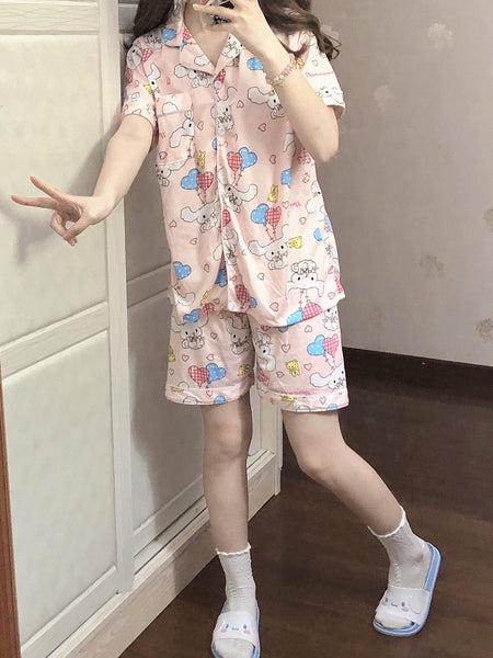 Fashion Anime Summer Pajamas Suit JK2768