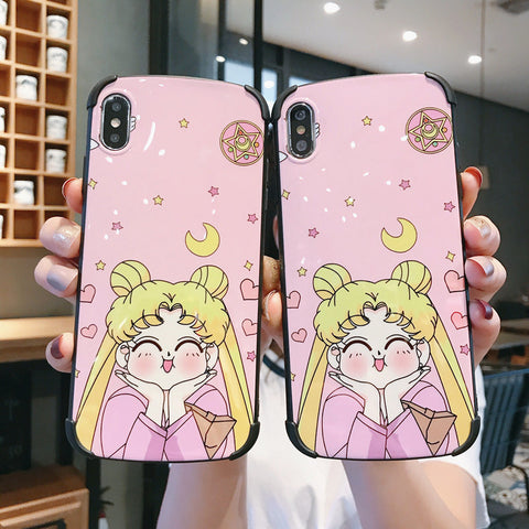 Lovely Usagi Phone Case for iphone 6/6s/6plus/7/7plus/8/8P/X/XS/XR/XS Max JK1578