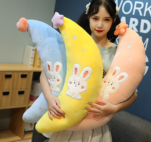 Cartoon Rabbit Plush Hold Pillow JK2885