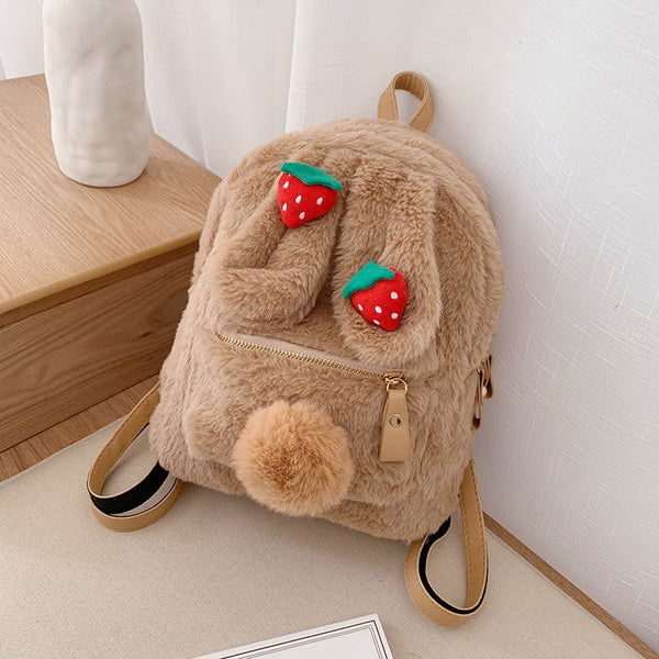 Soft Rabbit Ears Backpack JK3017