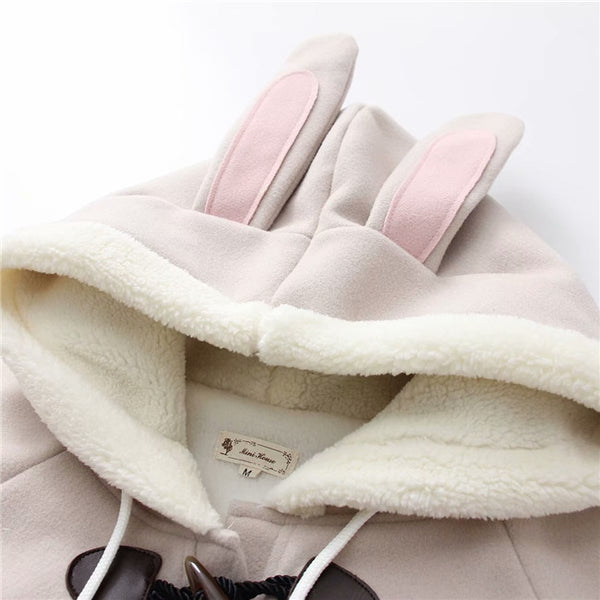 Kawaii Rabbit Ears Coat JK2123
