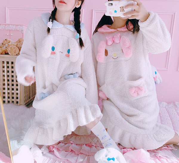 Cartoon Winter Pajamas Dress JK1895